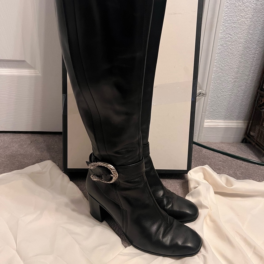 Gucci Dionysus tall boots 37.5